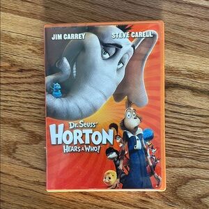 🍿3/$10 Dr. Seuss' Horton Hears a Who! DVD - 2008 ‧ Family/Comedy Movie